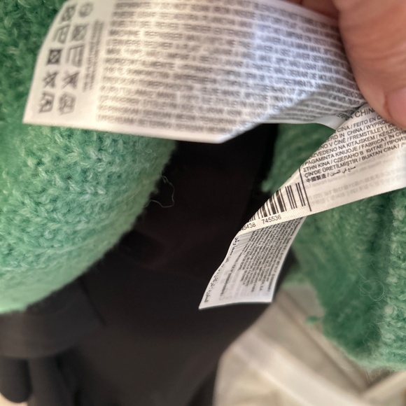 Chunky oversized Knit Green Sweater - Picture 5 of 6